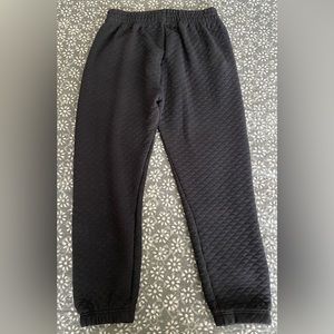 Black Z Supply Quilted Joggers